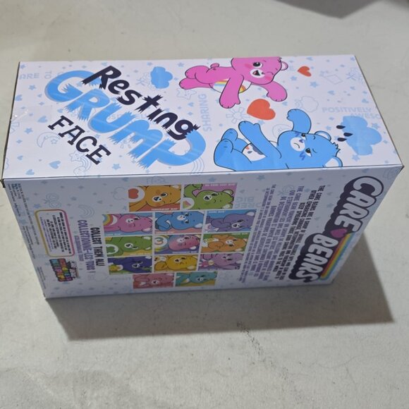 New/In Box: CARE BEAR GRUMPY BEAR Collectible Toy Blue Bear Stuffed Gift Plush - Picture 2 of 3